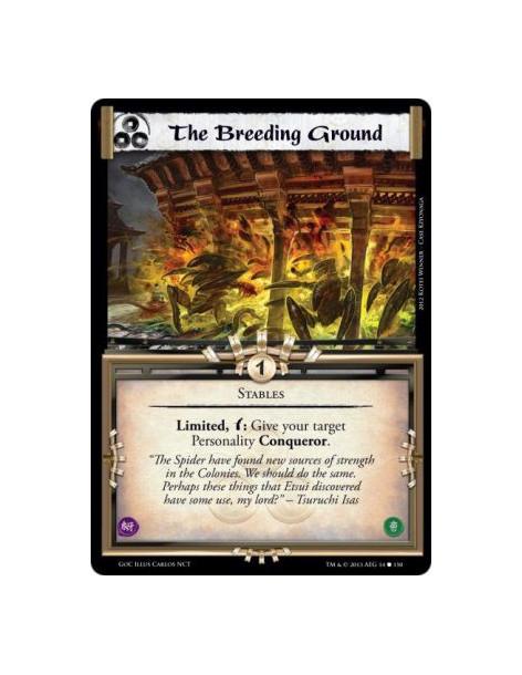 The Breeding Ground  - StablesLimited, w: Give your target Personality Conqueror.