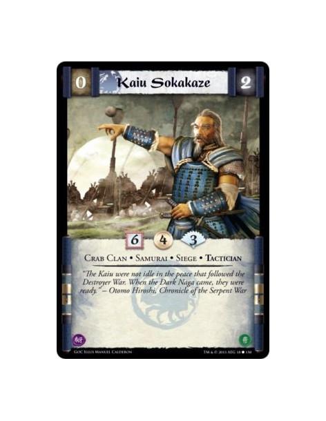 Kaiu Sohokaze  - Crab Clan • Samurai • Siege • Tactician 