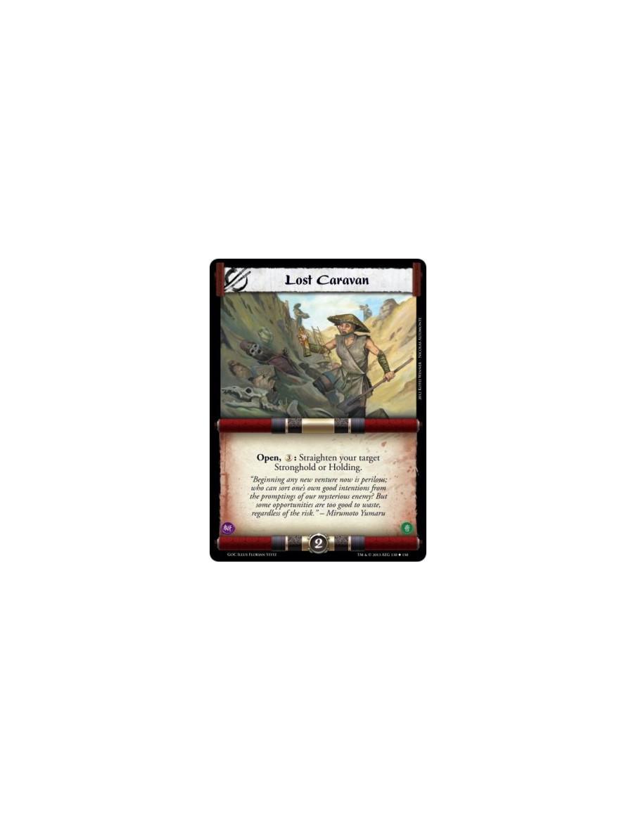 Lost Caravan  - Open, 3: Straighten your target Stronghold or Holding.