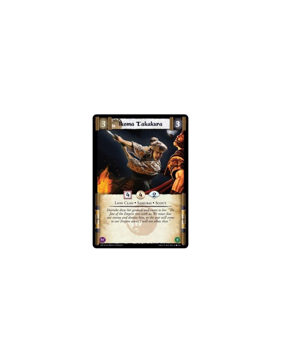 Ikoma Takakura  - Lion Clan • Samurai • Scout  &nbsp;