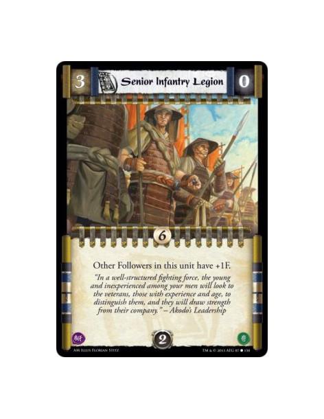 Senior Infantry Legion  -                 Other Followers in this unit have +1F.
