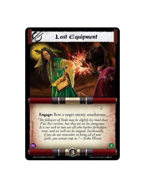 Lost Equipment  -   Engage: Bow a target enemy attachment.