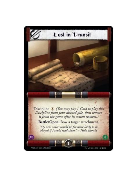 Lost in Transit  -   Discipline  (You may pay 1 Gold to play this Discipline from your discard pile, then remove it from the gam