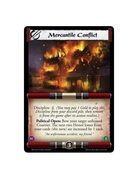 Mercantile Conflict  -   Discipline  (You may pay 1 Gold to play this Discipline from your discard pile, then remove it from the