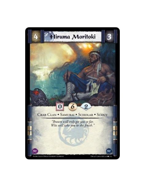 Hiruma Moritoki  - Crab Clan • Samurai • Scholar • Scout