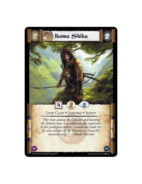 Ikoma Shika  - Lion Clan • Samurai • Scout&nbsp;