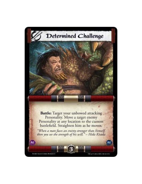 Determined Challenge  -                           Battle: Target your unbowed attacking Personality. Move a target enemy Persona