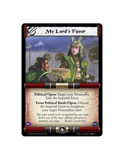 My Lord's Favor  - Political                                                  