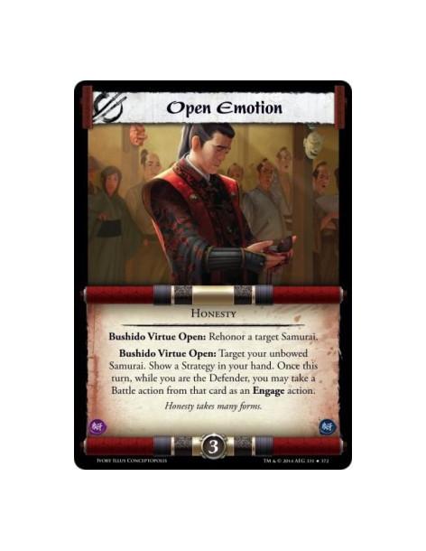 Open Emotion  - Bushido Virtue • Honesty                                                  