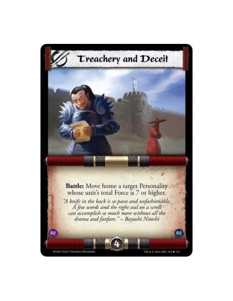 Treachery and Deceit  -                                                   