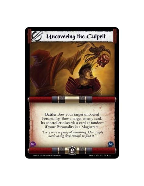 Uncovering the Culprit  -                                                   