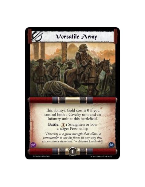 Versatile Army  -                                                   