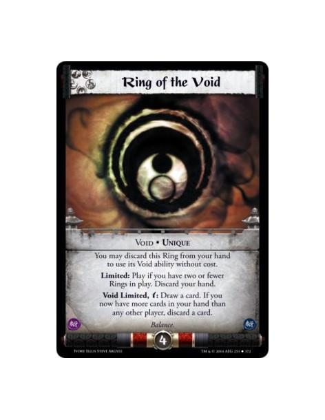 Ring of the Void  - Void • Unique                      You may discard this Ring from your hand to use its ability without cost.
