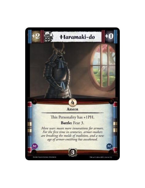 Haramaki-do  - Armor                      This Personality has +1PH. Battle: Fear 3.