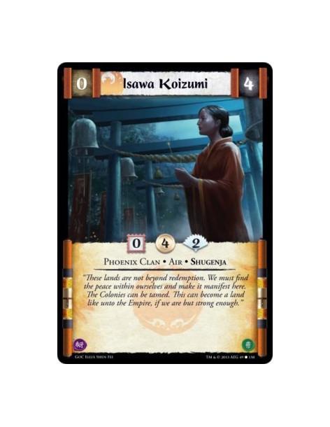 Isawa Koizumi  - Air • Phoenix Clan • Shugenja 