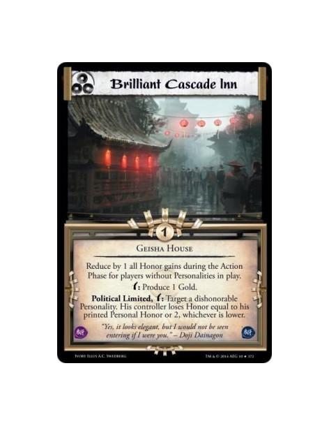 Brilliant Cascade Inn FOIL  - Geisha HouseReduce by 1 all Honor gains during the Action Phase for players without Personalities 