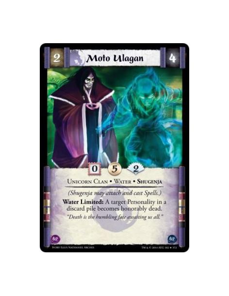 Moto Ulagan FOIL  - Unicorn Clan • SamuraiBattle: Give a target enemy Personality or Follower -3F.