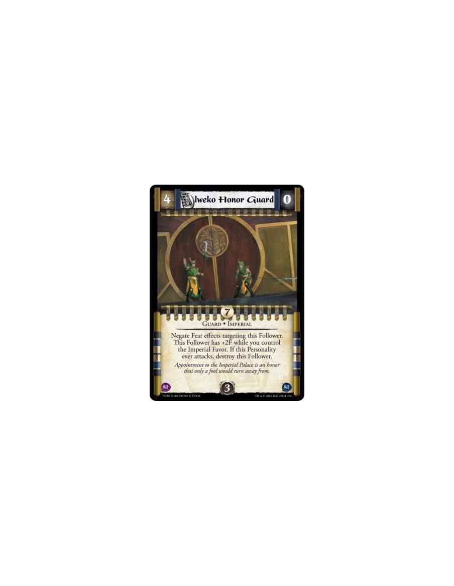 Iweko Honor Guard FOIL  - Guard • Imperial                      Negate Fear effects targeting this Follower. This Follower has +