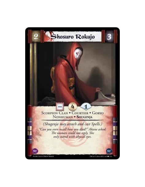 Shosuro Rokujo FOIL  - Scorpion Clan • Nonhuman • Goryo • Courtier • Shugenja&nbsp;