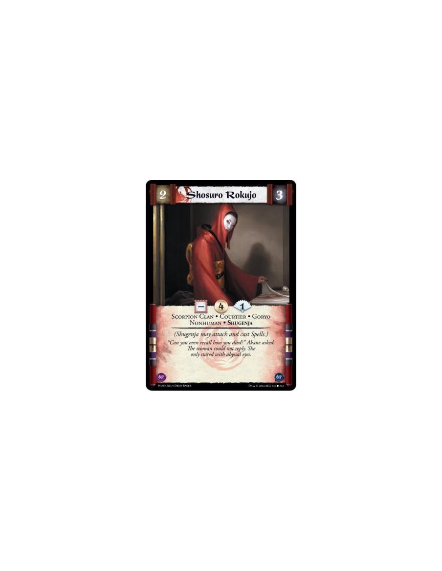 Shosuro Rokujo FOIL  - Scorpion Clan • Nonhuman • Goryo • Courtier • Shugenja&nbsp;