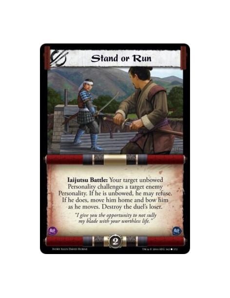 Stand Or Run FOIL  - Iaijutsu                                                  