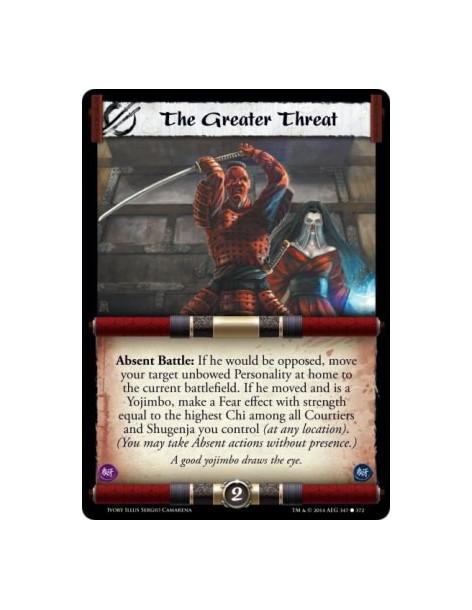 The Greater Threat FOIL  -                                                   