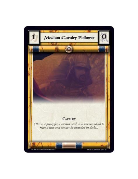 Medium Cavalry Follower  - Cavalry 