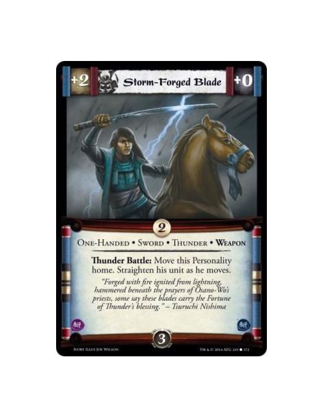 Storm-Forged Blade FOIL  - One-Handed • Sword • Thunder • Weapon                      Thunder Battle: Move this Personality home