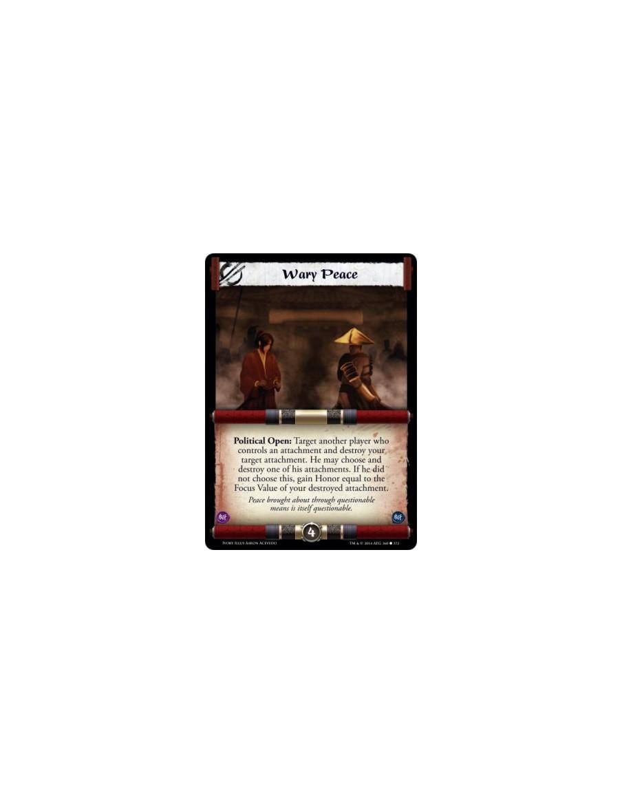 Wary Peace FOIL  - Political                                                  