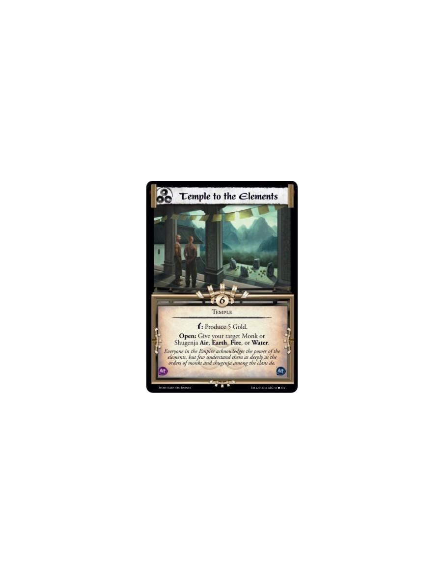 Temple to the Elements FOIL  - Templew: Produce 5 Gold. Open: G