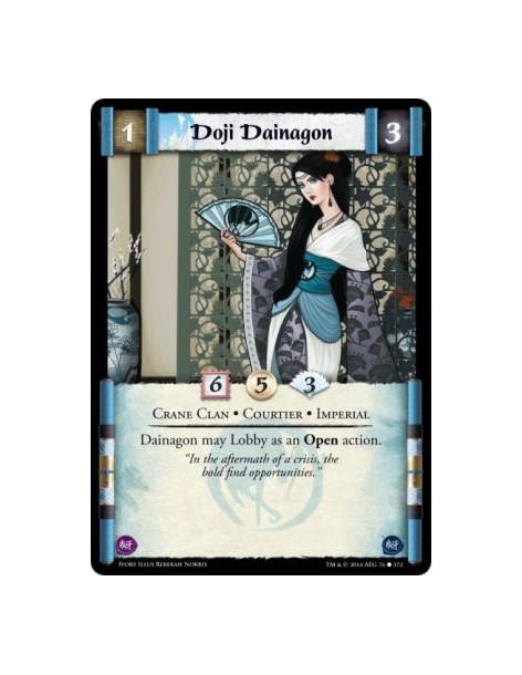 Doji Dainagon FOIL  - Crane Clan • Imperial • CourtierDainagon may Lobby as an Open action.