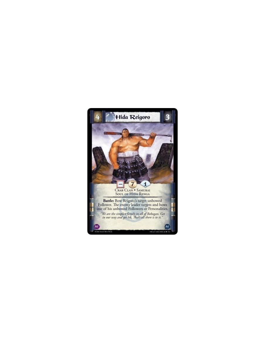 Hida Reigoro FOIL  - Crab Clan • Samurai • Soul of Hida Renga