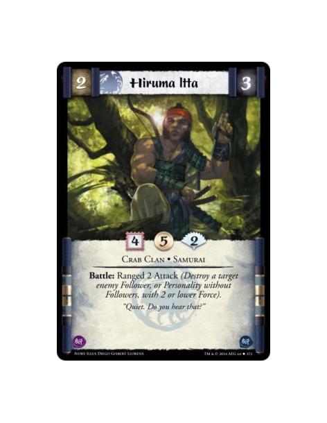 Hiruma Itta FOIL  - Crab Clan • Samurai