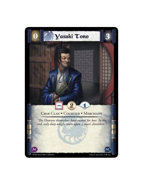 Yasuki Tono FOIL  - Crab Clan • Courtier • Merchant&nbsp;