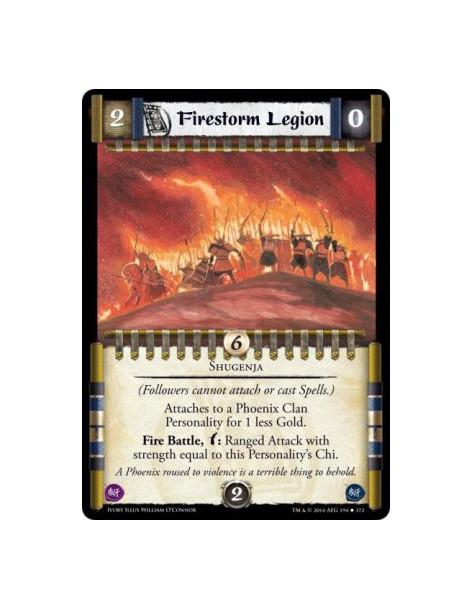 Firestorm Legion FOIL  - Shugenja                    (Followers cannot attach or cast Spells.) Attaches to a Phoenix Clan Person