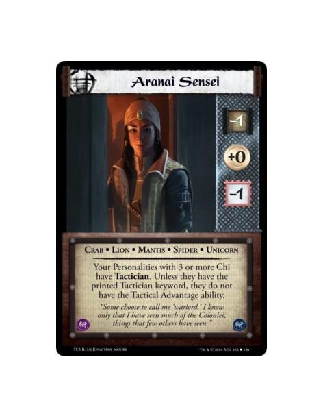 Aranai Sensei  - Crab • Lion • Mantis • Spider • UnicornYour Personalities with 3 or more Chi have Tactician. Unless they have t