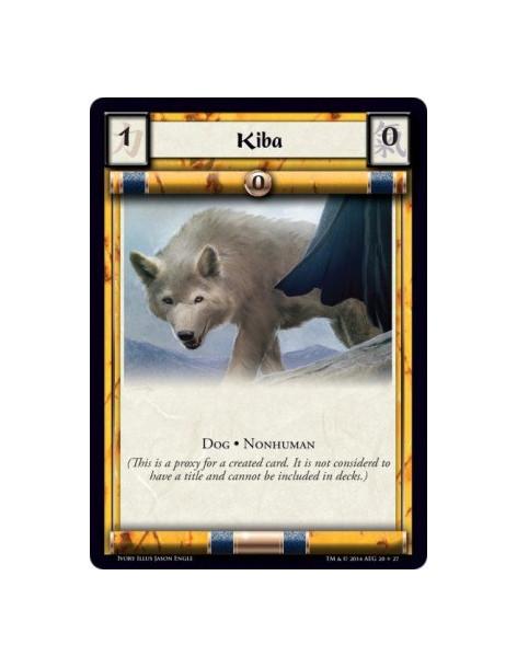 Kiba  - Dog • Nonhuman            (This is a proxy for a created card. It is not considered to have a title and cannot be includ