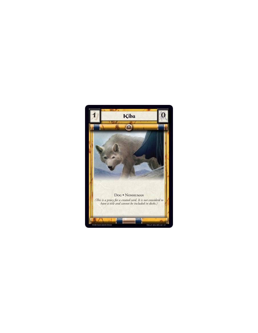 Kiba  - Dog • Nonhuman            (This is a proxy for a created card. It is not considered to have a title and cannot be includ