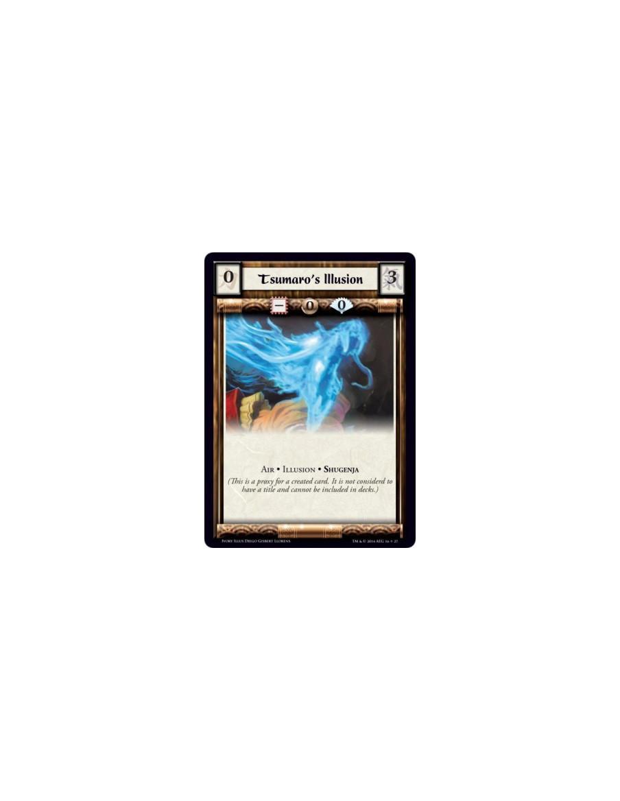 Tsumaro's Illusion  - Air • Illusion • Shugenja              (This is a proxy for a created card. It is not considered to have a