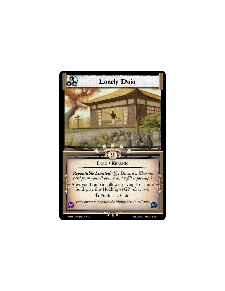 Lonely Dojo  - Dojo • Kharmic(Repeatable Limited, 2: Discard a Kharmic card from your Province and refill it face-up.) After you