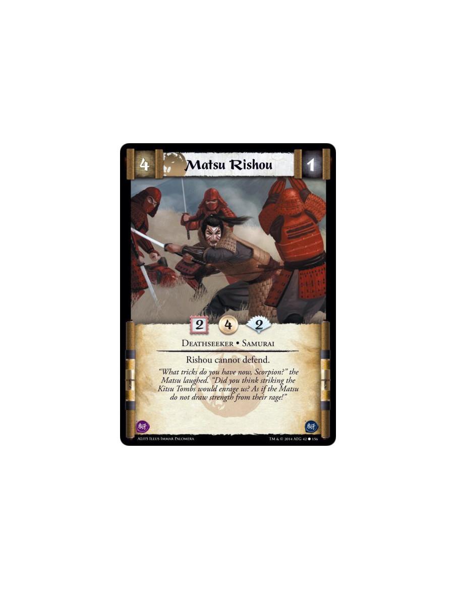 Matsu Rishou  - Deathseeker • SamuraiRishou cannot defend.