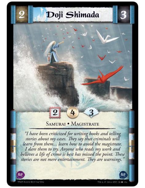 Doji Shimada  - Magistrate • Samurai&nbsp;