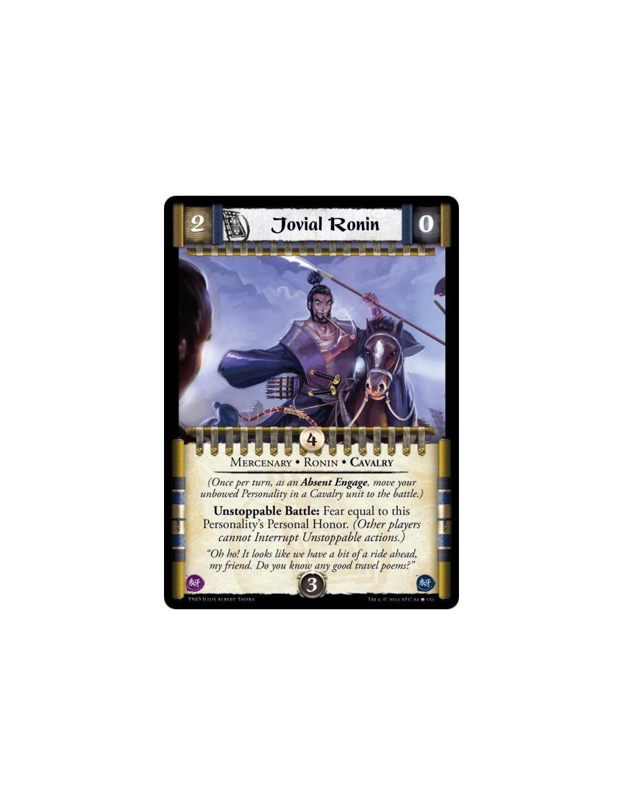 Jovial Ronin  - Mercenary • Ronin • Cavalry&nbsp;(Once per turn, as an Absent Engage, move your unbowed Personality in a Cavalry