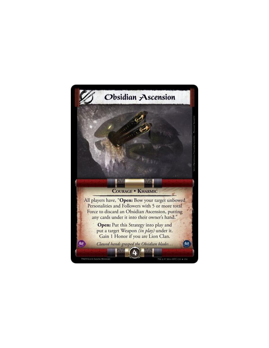 Obsidian Ascension  - Courage • KharmicAll players have, "Open: Bow your target unbowed Personalities and Followers with 5 or mo