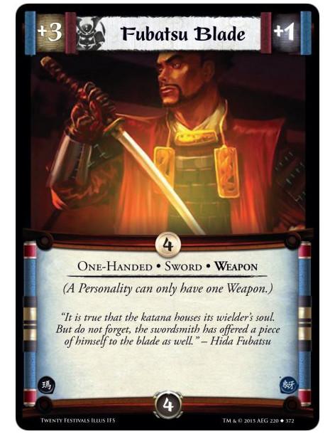 Fubatsu Blade  - Weapon • Sword • One-Handed(A Personality can only have one Weapon.)