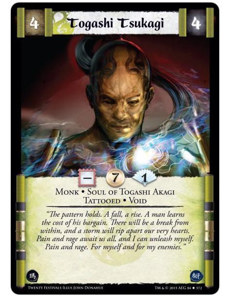 Togashi Tsukagi  - Void • Tattooed • Monk • Soul of Togashi Akagi    &nbsp;
