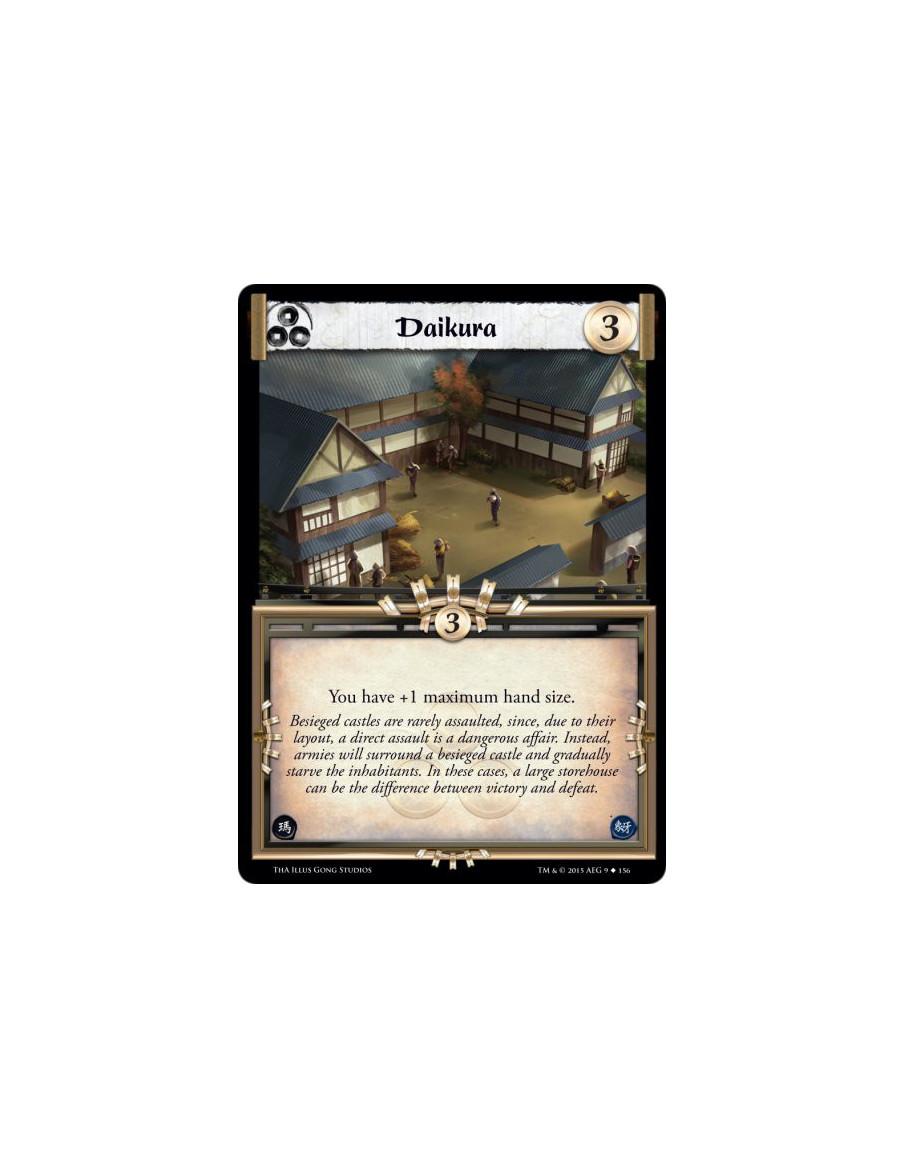 Daikura  -     You have +1 maximum hand size.