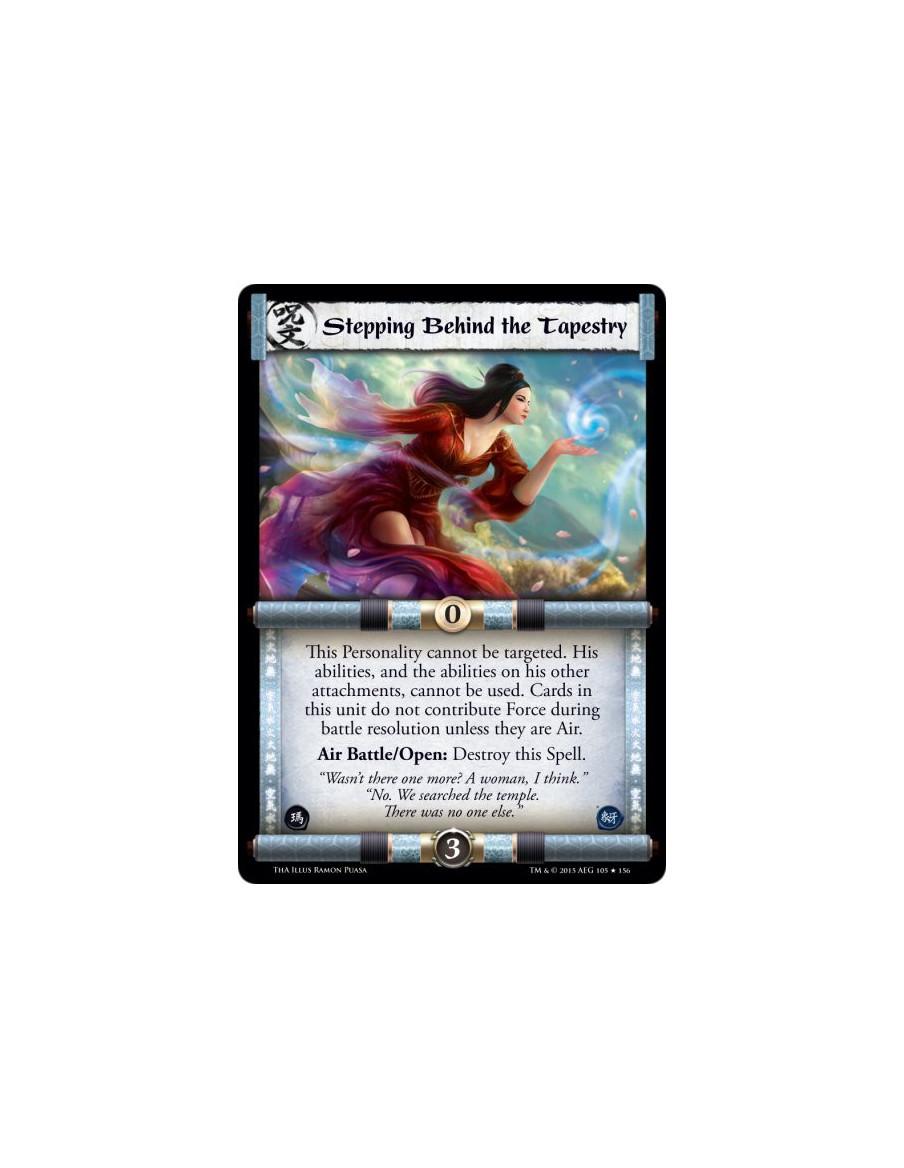 Stepping Behind The Tapestry FOIL  -             This Personality cannot be targeted. His abilities, and the abilities on his ot