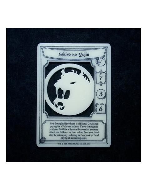 Fortaleza de Marfil: Shiro no Yojin (LI)  - La Fortaleza representa tu Clan y, generalmente, define tu estilo de juego. Te prese