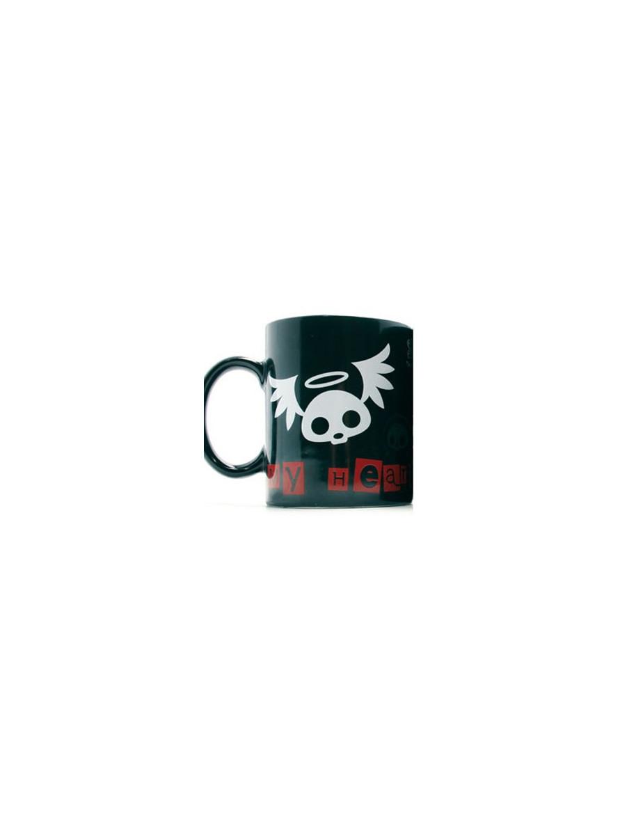 Taza Skelanimals Negra  - 